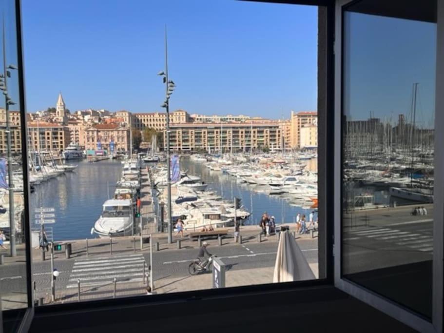 T4 Marseille Vue Imprenable Sur Vieux Port Marselha Exterior foto