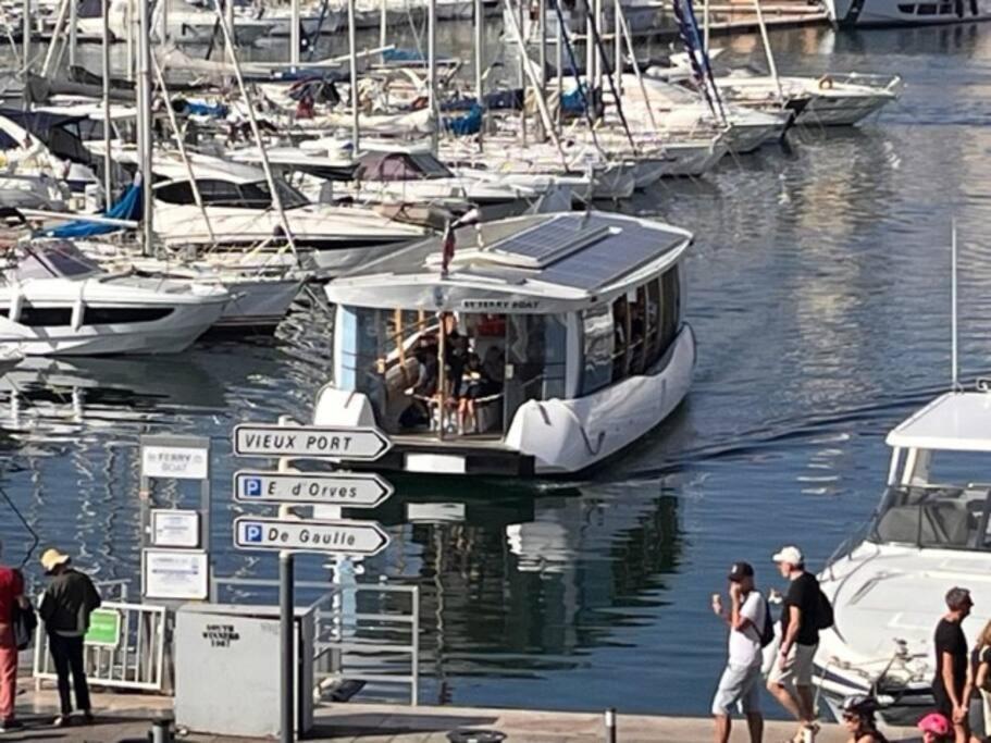 T4 Marseille Vue Imprenable Sur Vieux Port Marselha Exterior foto